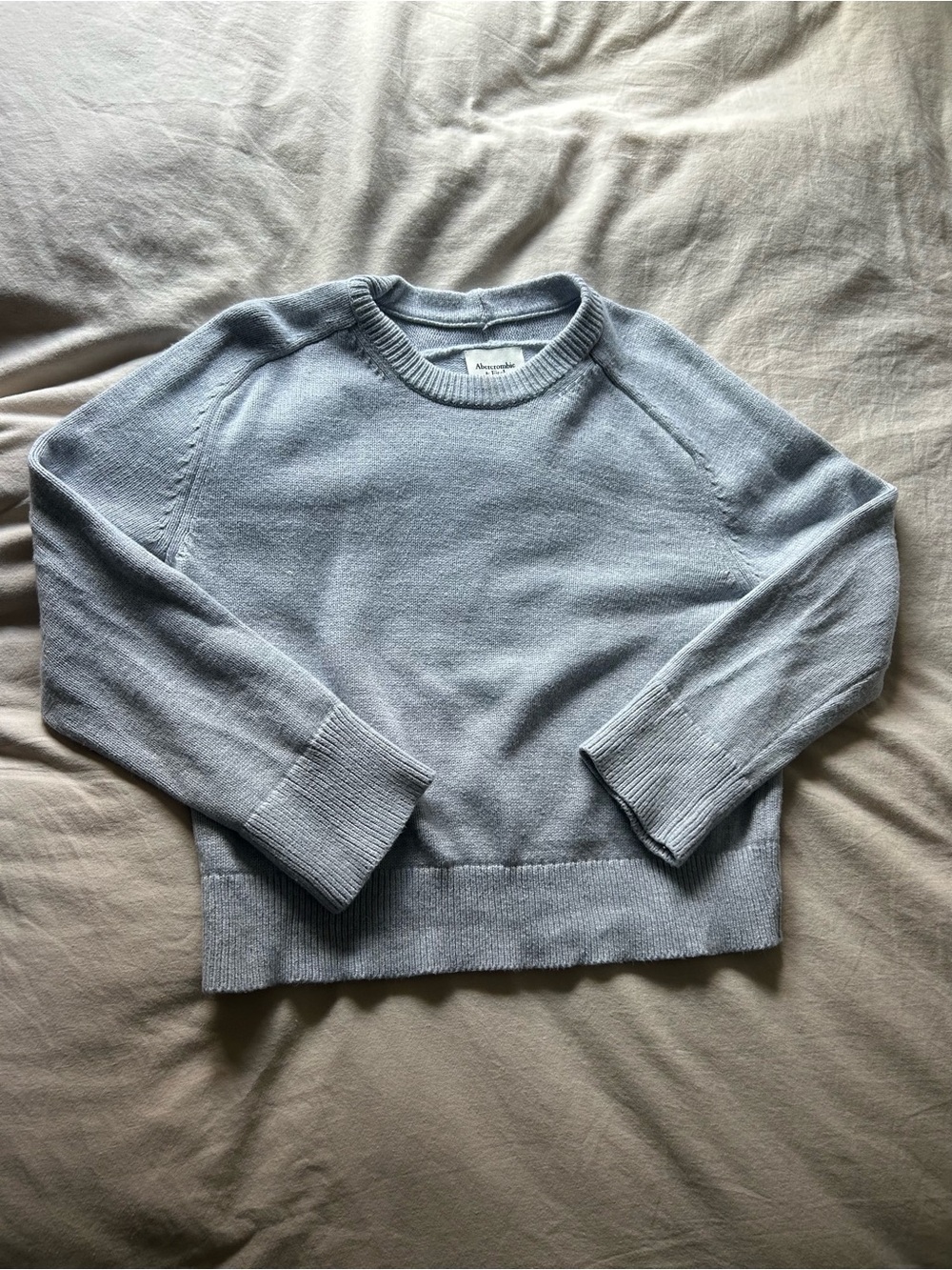 Abercrombie & Fitch Gray Women's Crewneck Sweater